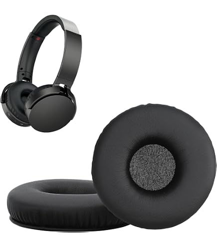 Amazon.co.jp: Krone Kalpasmos Sony MDR-XB550 イヤーパッド、交換用